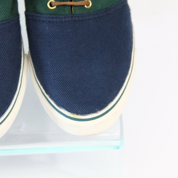 Vintage Bass Sneakers Women Boat Shoes Y2K 90s style Low Top Flat sz 9 - Picture 7 of 13